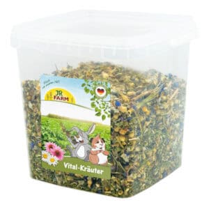 JR Farm Emmer Vital Herbs Snack voor kleine dieren – 480 g