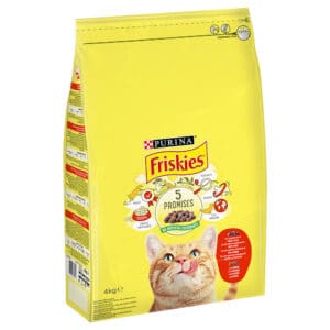 4kg Rund, Kip & Groenten Friskies Kattenvoer