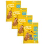 4x Edgard & Cooper Adult Bite S Kalkoen & Kip 50 gr