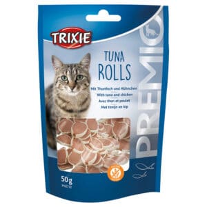 Trixie PREMIO Tonijnrolletjes Kattensnacks – 50 g