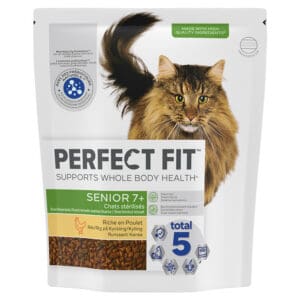 5x1,4kg Sterile Senior 7+ Rijk aan Kip Perfect Fit Kattenvoer