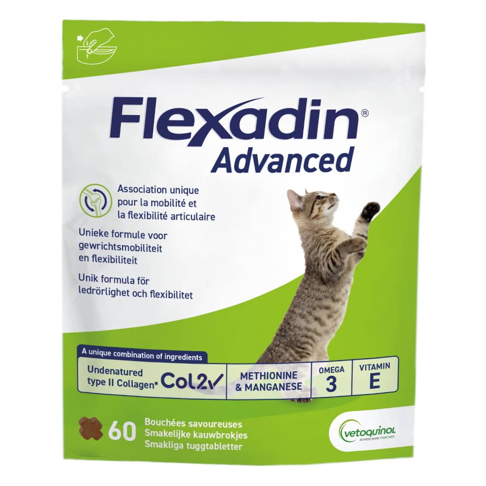 60 Stuks Flexadin Advanced Original Aanvullend Kattenvoer