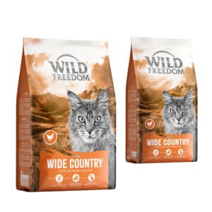 6,5 kg + 2 kg gratis! Wild Freedom Adult droogvoer voor katten 8,5 kg - "Wide Country" Gevogelte