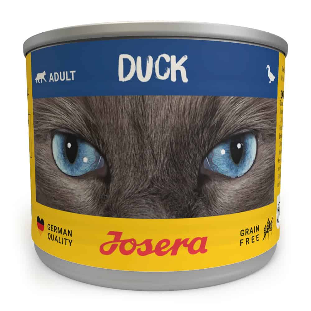 Josera Adult Eend natvoer voor katten – 6 x 200 g