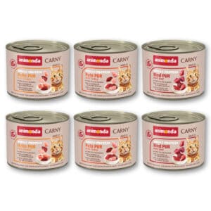 6x200g Single Protein Adult Mix (3 smaken) animonda Carny Kattenvoer
