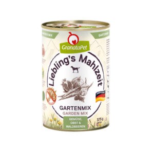 6x375g GranataPet Lievelingsmaaltijd Tuinmix Hondenvoer