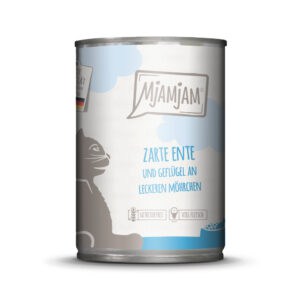 6x400g MjAMjAM Eend & Gevogelte Kattenvoer Nat