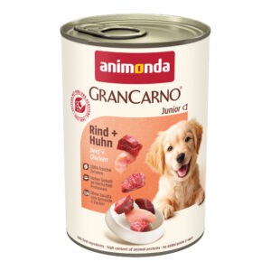 6x400g Original Junior Rund & Kip animonda GranCarno Hondenvoer