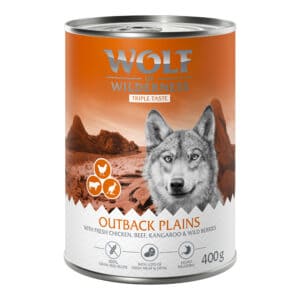 6x400g The Taste of The Taste Of The Outback Wolf of Wilderness Hondenvoer