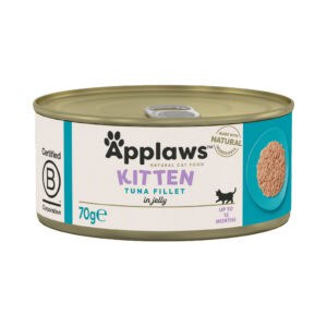 6x70g in Gelei Kitten Tonijn Applaws Kattenvoer