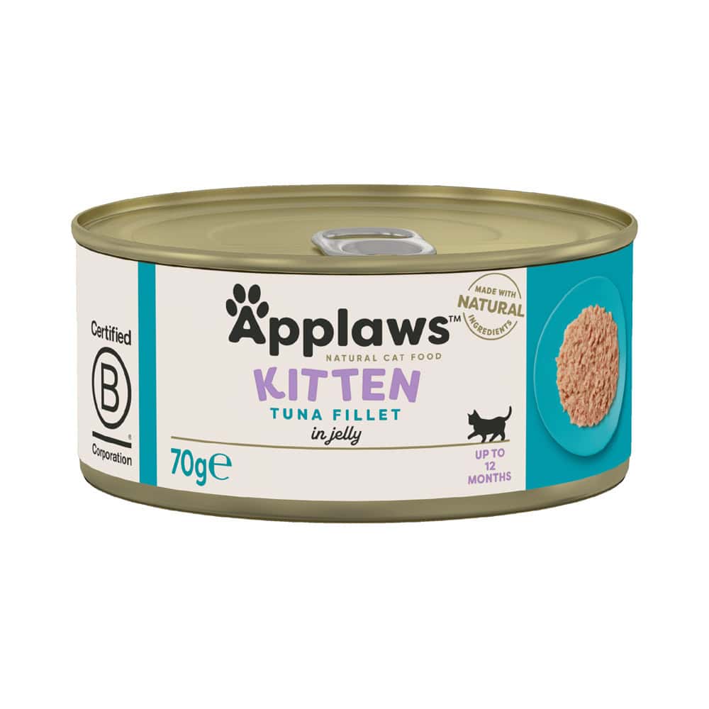 6x70g in Gelei Kitten Tonijn Applaws Kattenvoer