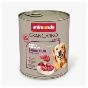 6x800g Adult Single Protein Supreme animonda GranCarno Lam Puur Hondenvoer nat