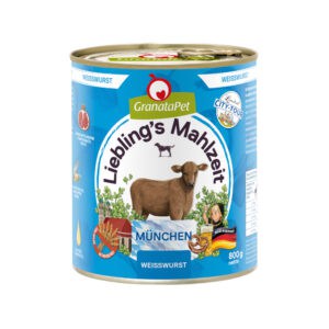 6 x 800g Granatapet Lievelingsmaaltijd City Tour München nat hondenvoer