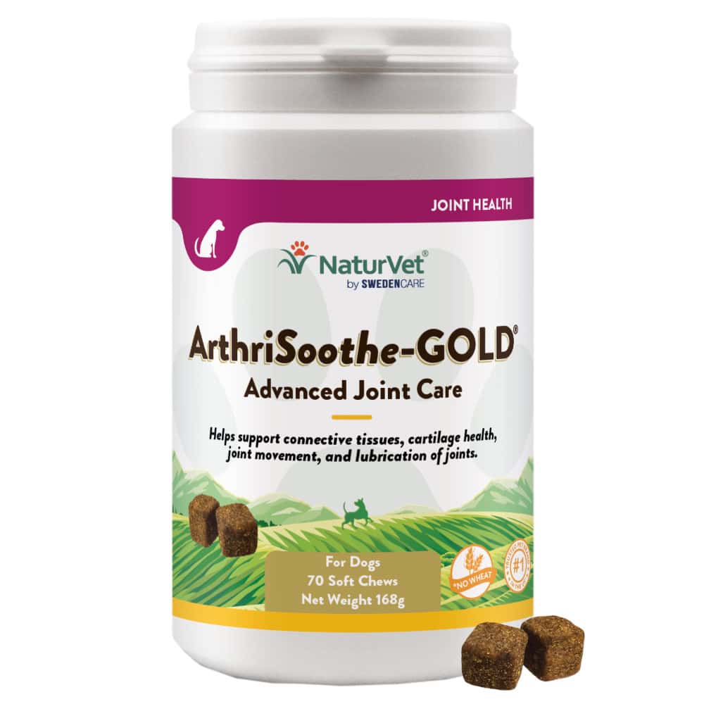 70 stuks NaturVet ArthriSoothe-Gold Snacks Aanvullende voeding voor honden