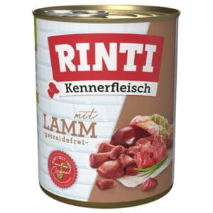 800g RINTI Kennerfleisch met lam hondenvoer nat