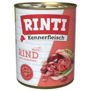 800g RINTI Kennerfleisch met rund hondenvoer nat