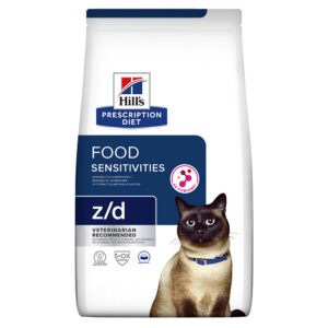 8kg Feline Z/D Food Sensitivities Hill's Prescription Diet Kattenvoer