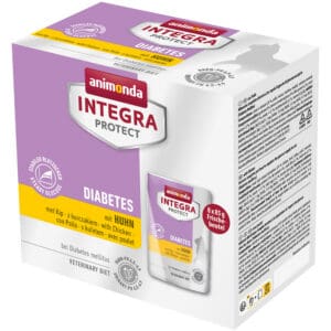 8x85g Animonda Integra Protect Adult Diabetes Kip Natvoer voor katten