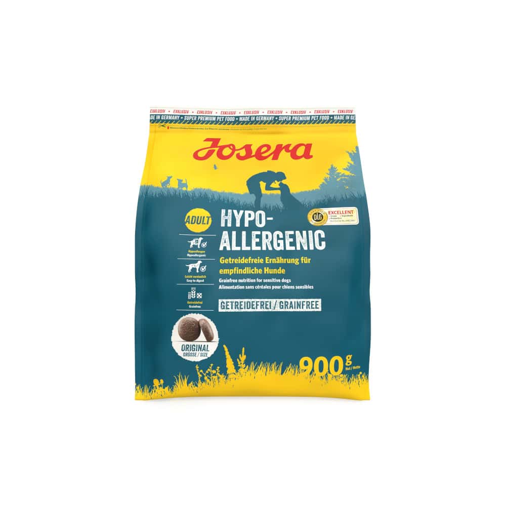 900 g Josera Hypoallergenic met insecten droogvoer voor honden