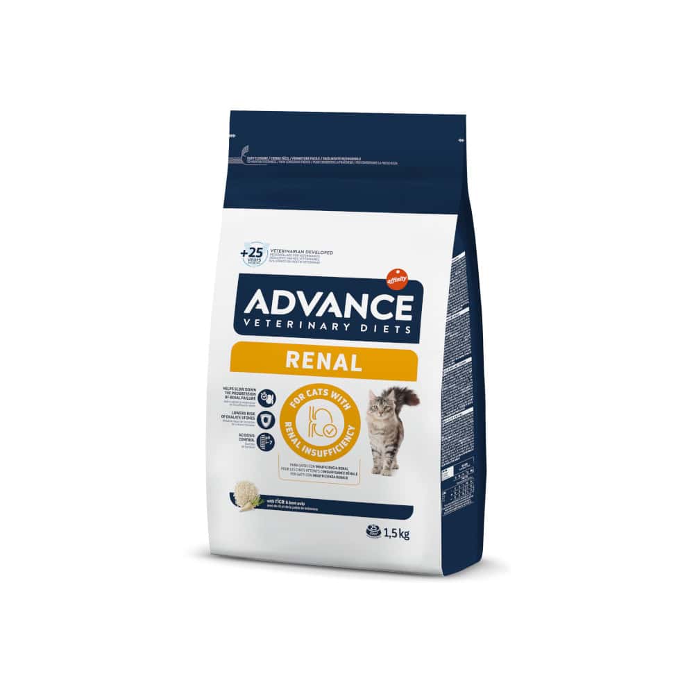 Advance Veterinary Diets Renal Feline Kattenvoer – Dubbelpak: 2 x 1,5 kg