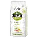 Brit Fresh Eend met gierst Active Run & Work – Dubbelpak: 2 x 12 kg