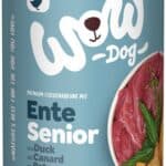 6x 400g WOW Senior Eend Hondevoer nat