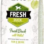 Brit Fresh Eend met gierst Active Run & Work – Dubbelpak: 2 x 12 kg