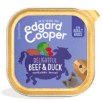 Edgard & Cooper Kuipje Vers Vlees Hondenvoer Rund – Eend 150 gr