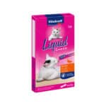 6x15g Cat Liquid Eend & Beta Glucanen Vitakraft Kattensnacks