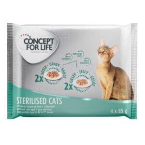 Concept for Life Probeerpakket 4 x 85 g - Sterilised