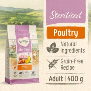 Feringa Adult Sterilised Gevogelte - Nieuw Recept 400 g
