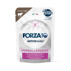 Forza10 Active Line Cat Forza 10 Hypoallergenic Active Vet Diet voor katten – Lam – 12 x 80 g