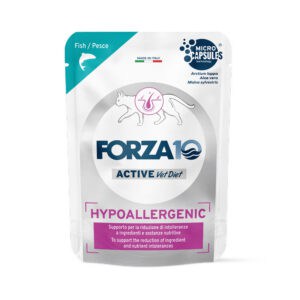 Forza10 Active Line Cat Forza 10 Hypoallergenic Active Vet Diet voor katten – Vis – 12 x 80 g