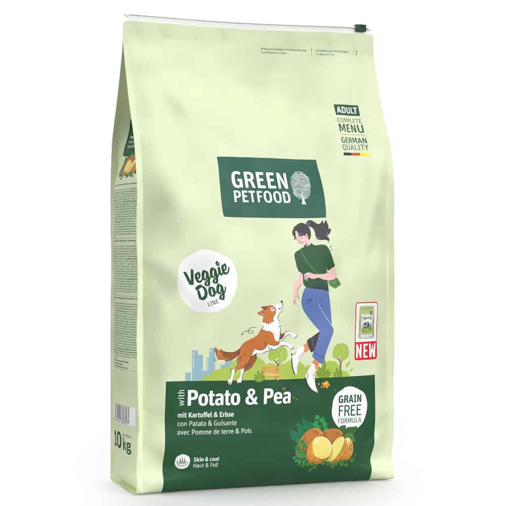 Green Petfood met Aardappel & Erwt – Dubbelpak: 2 x 10 kg