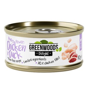Greenwoods Delight Kipfilet met Eend – 420 g