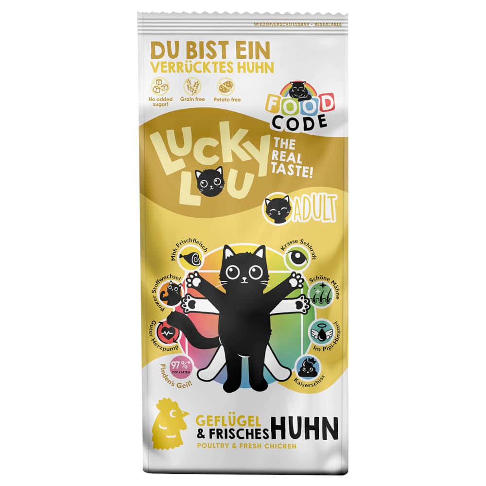 Lucky Lou Adult Gevogelte & Kip – 3 kg