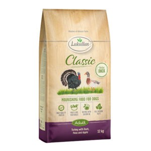 Lukullus Classic Kalkoen & Eend - Dubbelpak: 2 x 12 kg Nieuw Receptuur