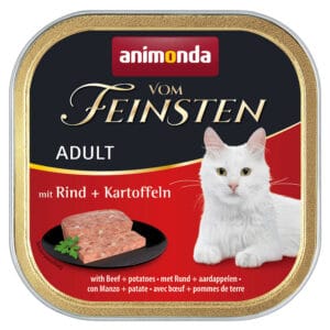 Megapack animonda vom Feinsten Adult 32 x 100 g - Rundvlees & aardappelen