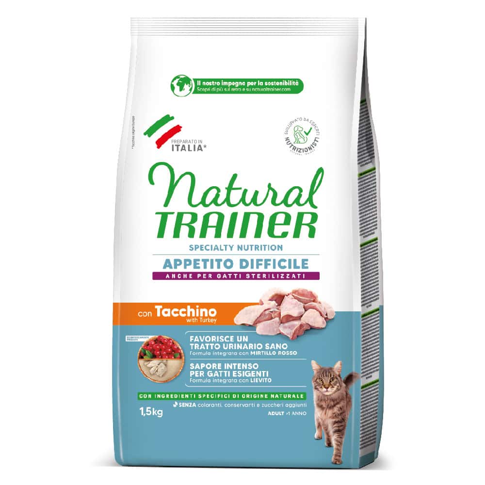 Natural Trainer Difficult Appetite Wit Vlees – Dubelpak: 2 x 1,5 kg