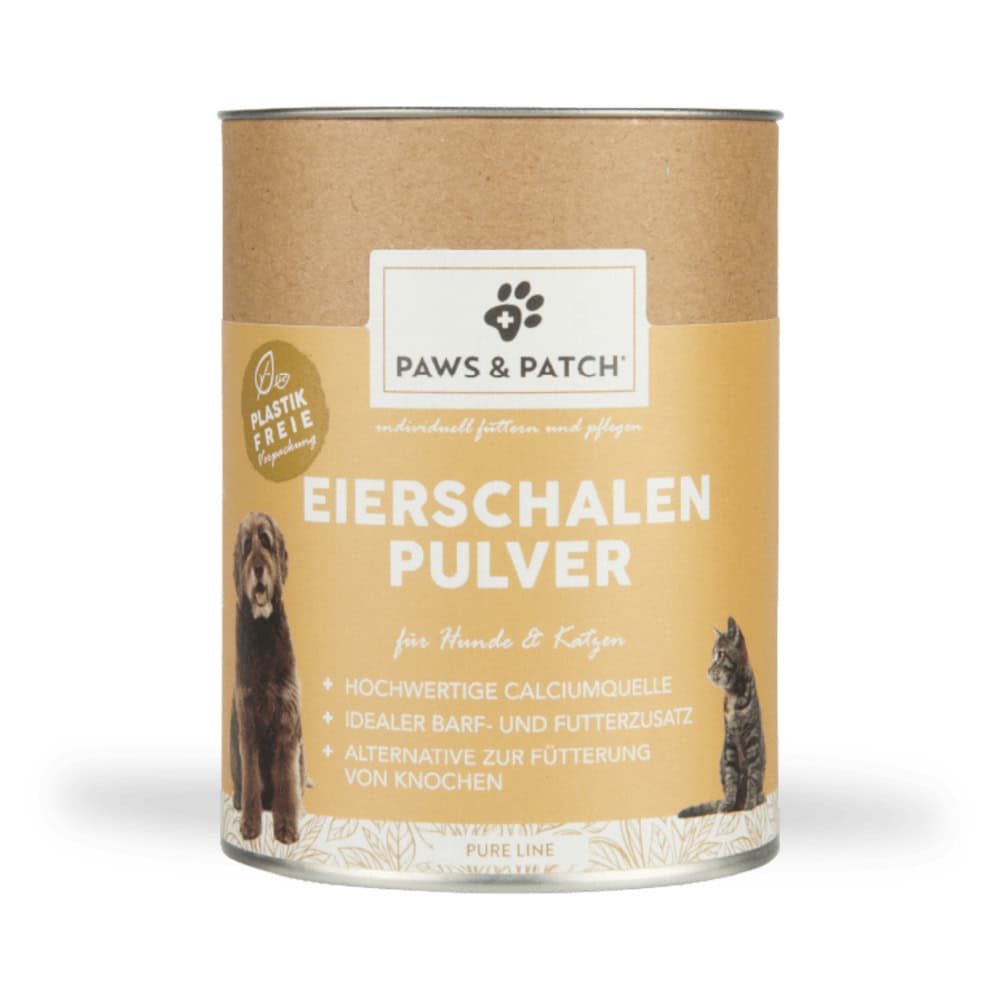PAWS & PATCH eierschaal poeder – 350 g