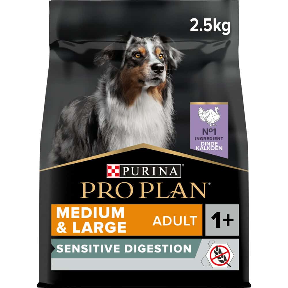 Pro Plan Hondenvoer Droog Optidigest Adult Grain Free Medium – Large 2,5 kg