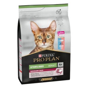 PURINA PRO PLAN Sterilised Adult Duo Kabeljauw & Forel - 3 kg