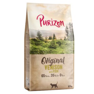 Purizon Original Venison met vis - graanvrij - 6,5 kg Nieuw Recept