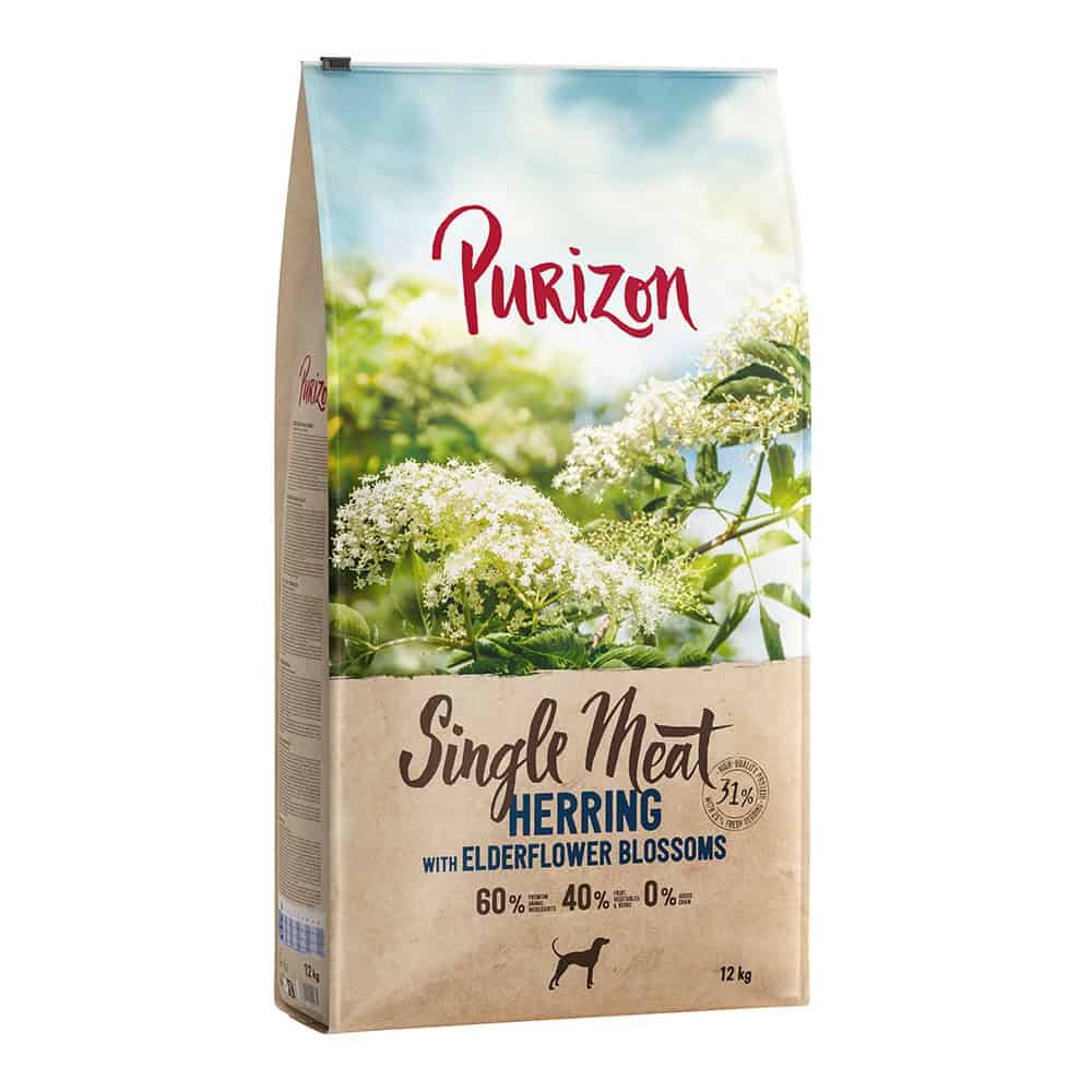 Purizon Single Meat Haring met Vlierbloesem – 12 kg