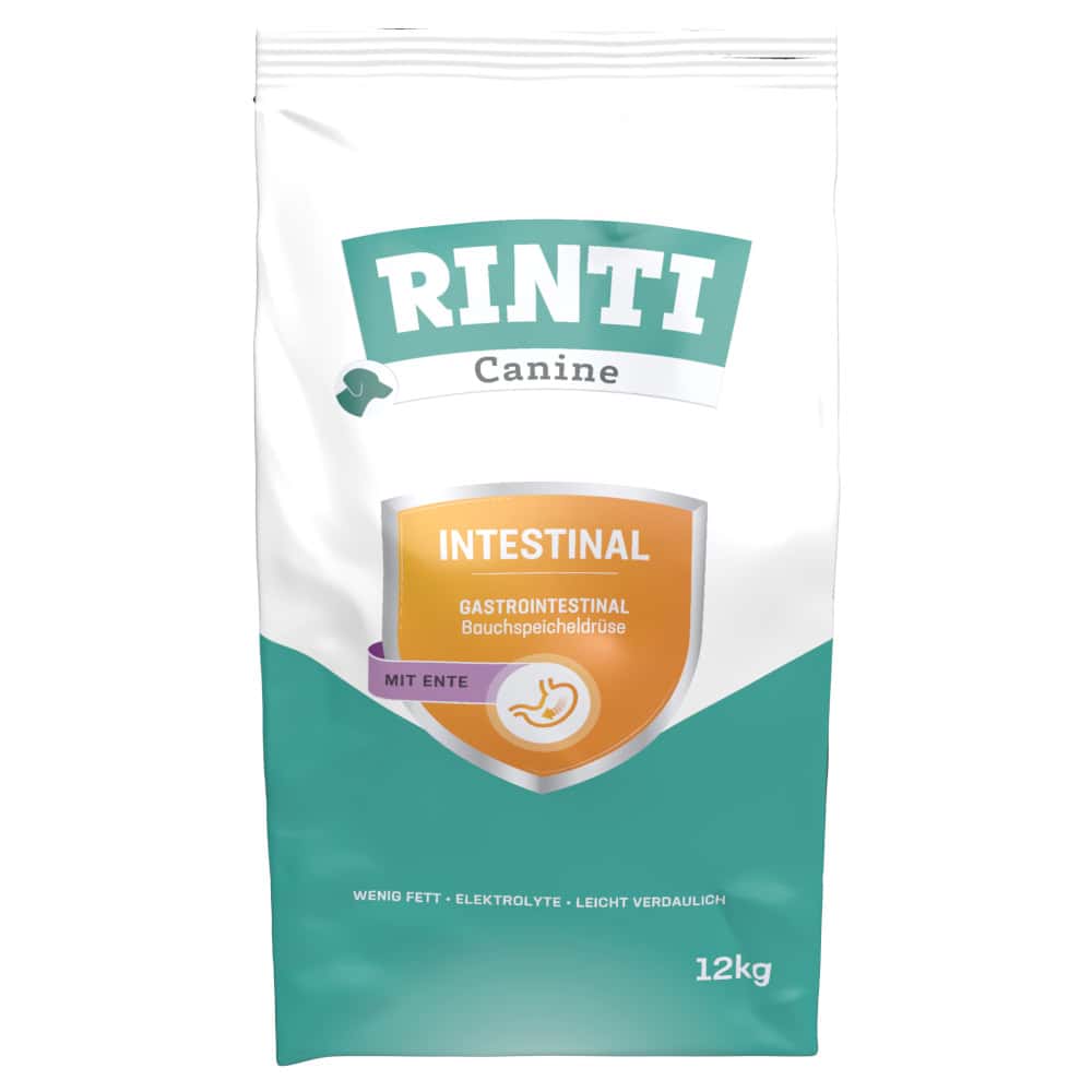 Rinti Canine Intestinal Hondenvoer – Dubbelpak: 2 x 12 kg