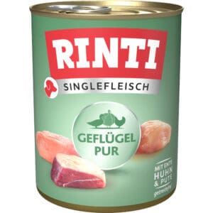 RINTI Singlefleisch 6 x 800 g - Puur gevogelte