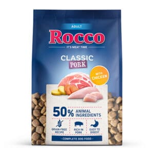 Rocco Adult Klassiek Varkensvlees met Kip - Dubbelpak 2 x 10 kg