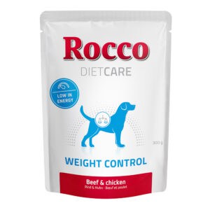 Rocco Diet Care Weight Control Rund & Kip 300g - Zakje Hondenvoer 6 x 300 g