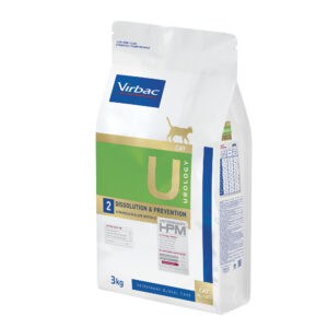 Virbac Veterinary HPM Cat Urology Dissolution & Prevention U2 Kattenvoer - Dubbelpak: 2 x 3 kg