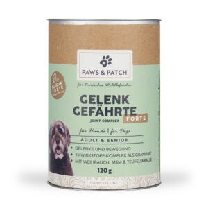 Voordeelpakket: 2x 120g PAWS & PATCH Gezamenlijke metgezel Forte voor honden Adult & Senior aanvullende voeding